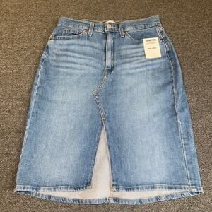 Signature by Levi Strauss Heritage Midi Denim Skirt Women's Size 4/27 NWT NEW